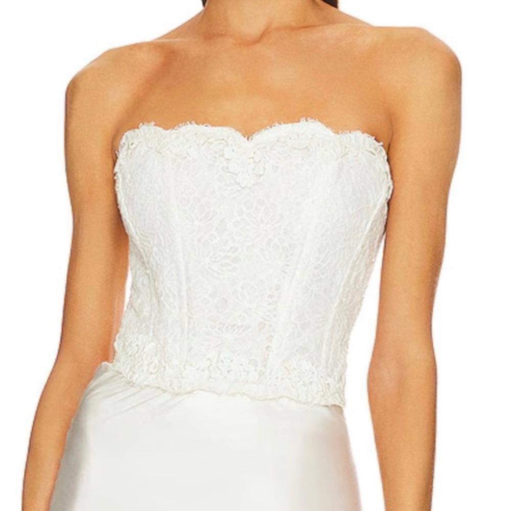 NWT LoveShackFancy Arno Bustier
